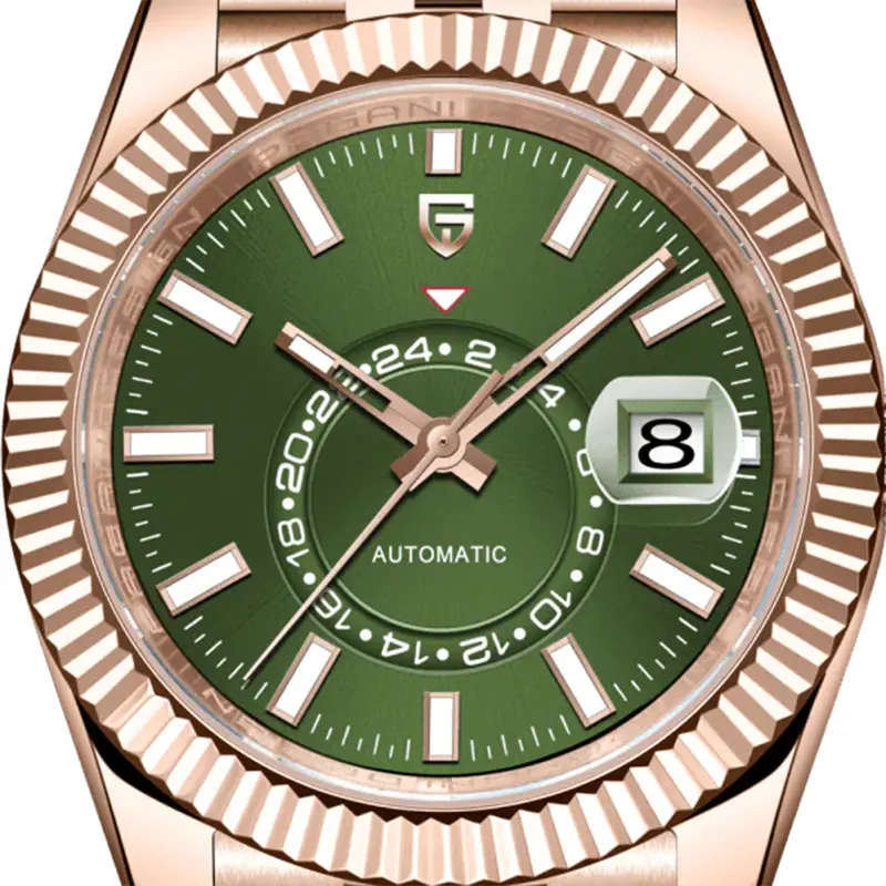 Pagani Design Sky-Dweller GMT Automatic Men's Watch- PD-1888